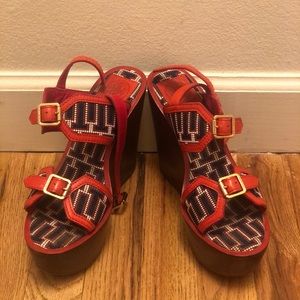 Tory Burch - Florian High Wedges